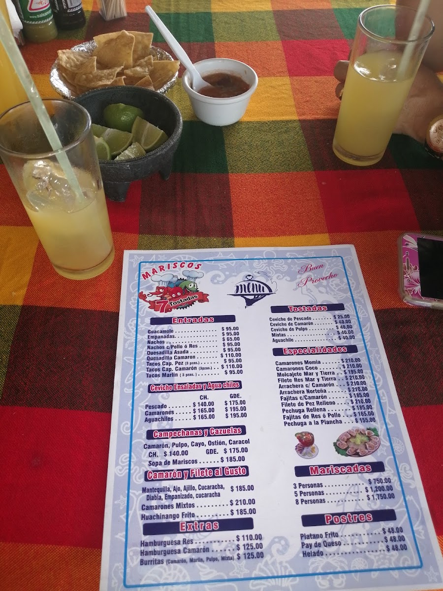 Mariscos El Santiaguense Menu - Image 5